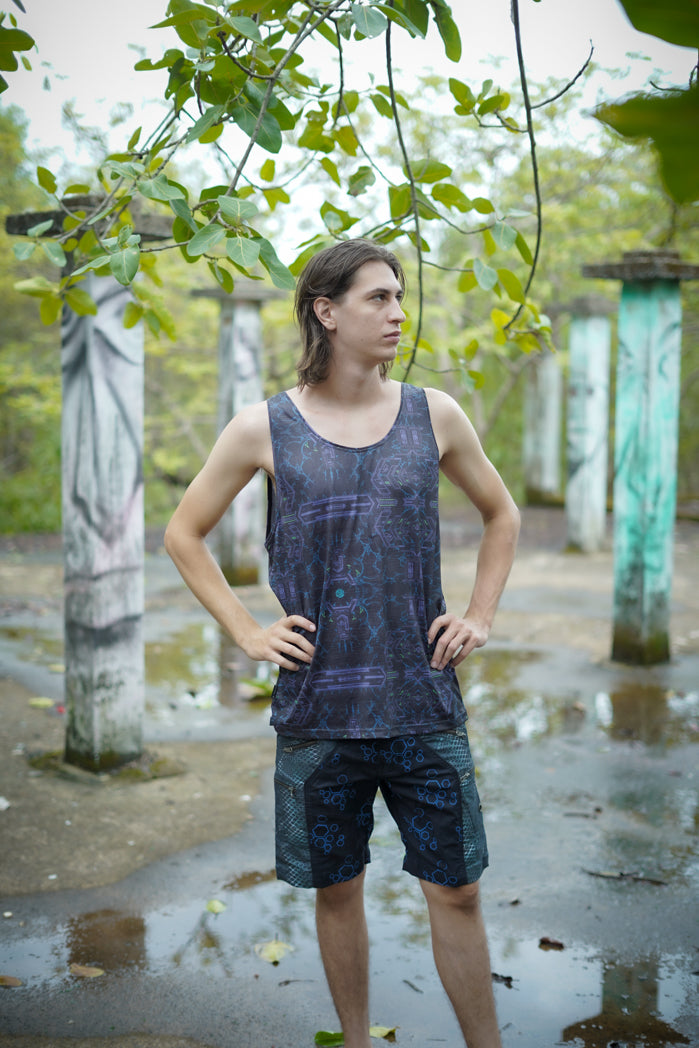 XENOMORPH | Men's  Cyber Punk Tank T-shirt