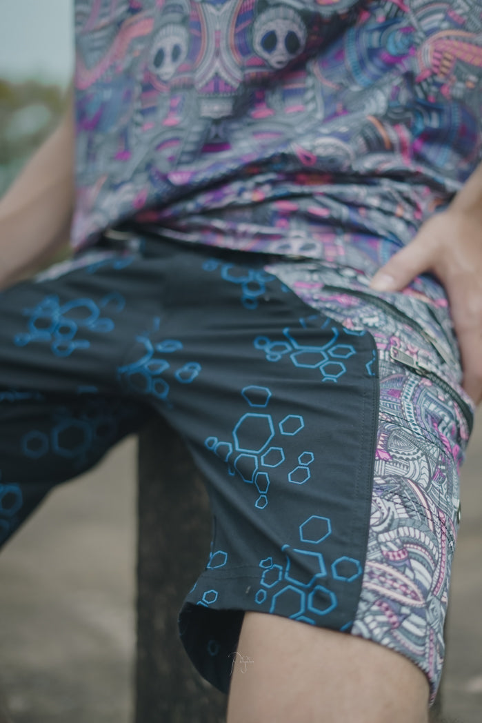 Short-length above knee shorts for men designed for comfort, movement, and summer wear