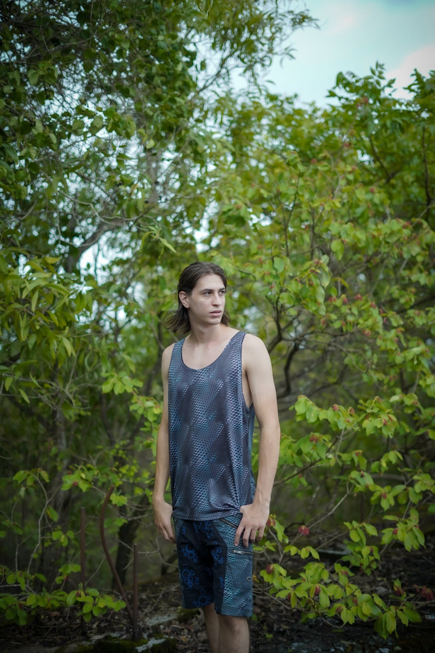 PYTHON VORTEX | Men's Psychedelic Tank T-shirts
