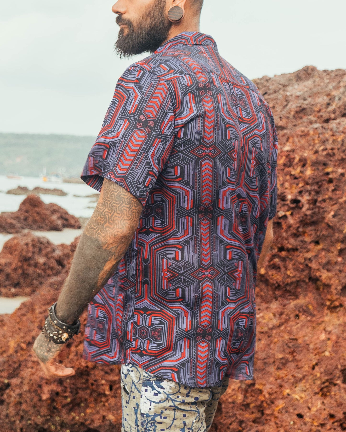 METANOIA | Men's Bamboo Shirts | Cyberpunk Style Shirt